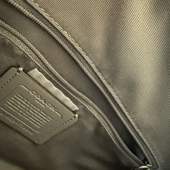 Coach Rowan Gray Leather Gray Bag - Picture 16 of 16